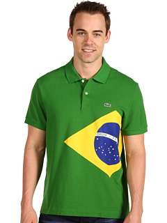 Lacoste Brazil Flag Polo at 