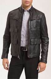 John Varvatos Leather Jacket Was $1,998.00 Now $789.90 