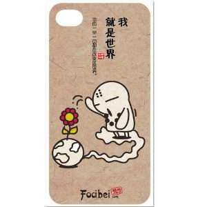  Little Monk Hard Shell Cartoon Case for iPhone 4/4S Cell 