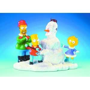    The Simpsons We Can Build a Snowman Statue Toys & Games