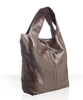 Givenchy chocolate lambskin George V large shopper