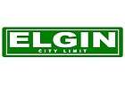 Elgin Illinois IL City Limit Sign CUSTOM MADE