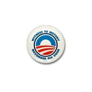  Obama Victory Political Mini Button by  Patio 