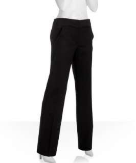 BCBGMAXAZRIA black tonal stripe Behati tuxedo pants   up to 