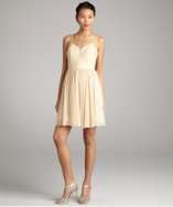JILL Jill Stuart ivory sparkle sweetheart party dress style# 318656801