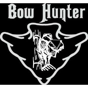   arrowhead outline  die cut decal sticker hunter hunting deer duck bow