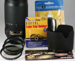 Nikon AFS VR Zoom 70 300mm ED LENS KIT D5100 D300 D7000 222983801744 
