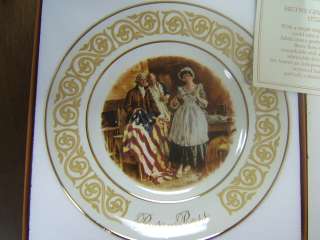Avon Betsy Ross Collector Plate 1973 MIB  