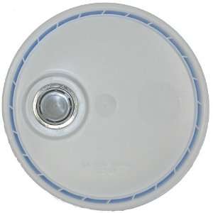 Lids with Spout and Tubular Rubber Gasket for 3.5, 5, 6, and 7 Gallon 