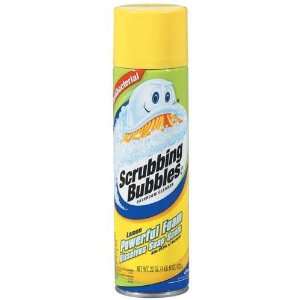 Scrubbing Bubbles Antibacterial Bathroom Cleaner, Lemon, 22 oz (Pack 