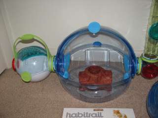 Habitrail Ovo hamster small animal cage Suite ball tubes accessories 