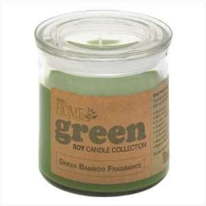  Green Bamboo Soy Candle