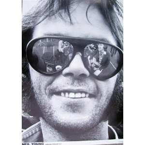  Neil Young Sunglasses Rock Folk Music Poster 23.5 x 33 