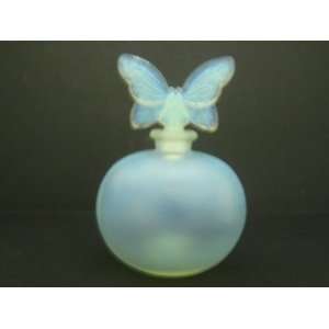  Sabino Art Glass Perfume Bottle With Butterfly Stopper 