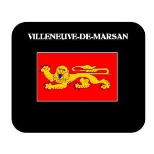   (France Region)   VILLENEUVE DE MARSAN Mouse Pad 
