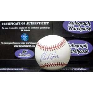  Charlie Hough Autographed Baseball