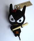 Cute Crazy Cat Voodoo Doll Keyring Keychain Handmade String Backpack 