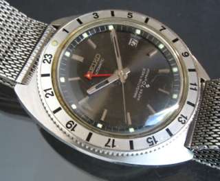 SEIKO GMT NAVIGATOR TIMER REF 6117 8000 GMT AUTOMATIC WATCH Ca.1969 