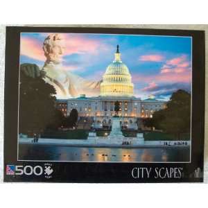 Sure Lox; City Scapes Washington DC 500 Piece Jigsaw 