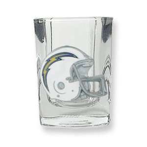  San Diego Chargers 2oz Square Shot Glass Jewelry