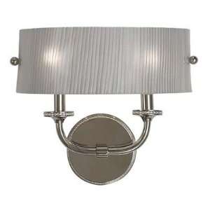 Framburg 1042 River North Two Light Wall Sconce in Polished Silver