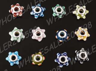 Lots 3480p 192Styles Glass Spacer Charms Beads 5MM Hole  
