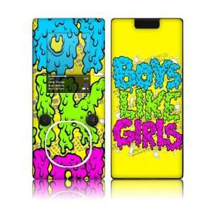   Zune  4 8GB  Boys Like Girls  Slime Skin  Players & Accessories