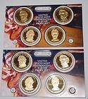2010 PRESIDENTIAL $1 DOLLAR 4 COIN PROOF SET FROM US MINT ~ 2 SETS (8 