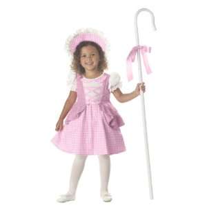  Toddler Little Bo Peep Costume Size (4 6) 