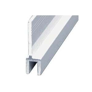CRL White Frameless Sliding Shower Door Top Hanger Rail Extrusion for 