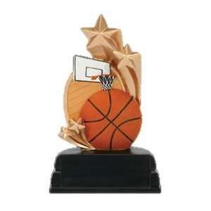  Basketball Star Color Resin Trophy