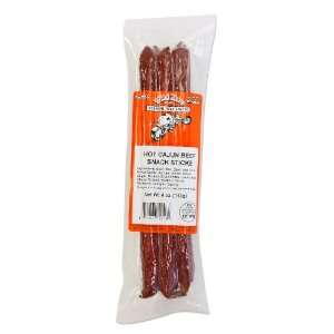Wild Hare Brand Beef Sticks, Hot Cajun, 4 Ounce Package  