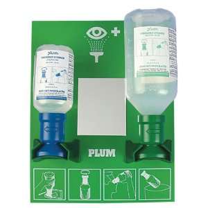 Scienceware Plum Sterile Saline/pH Neutralizing Eyewash Station 
