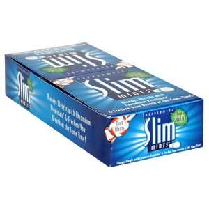  Slim Mints Diet Mints, Peppermint, Sugar Free, 6   1.3 oz 