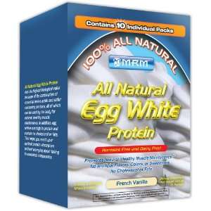  MRM Egg White Protein, French Vanilla, 10 Count Health 