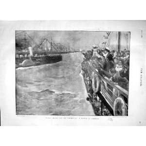  1897 Navy War Ships Spithead Colonial Glengariff White 
