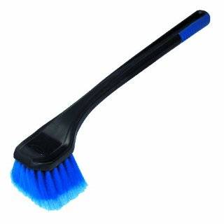 Carrand 94039 Long Bumper and Wheel Brush with 20 Over Molded Grip 