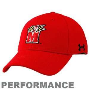 Under Armour Maryland Terrapins Red Spring Training Performance Flex 