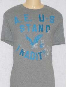 American Eagle AE Mens Graphic Gray T Shirt New NWT 2XL  