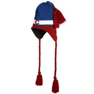  New Era Chicago Cubs Royal Blue Tasselhoff Knit Hat 