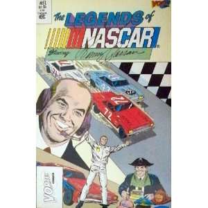 Benny Parsons The Legends of NASCAR #8 Comic Book  Sports 