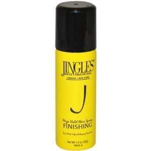 Mega Hold Finishing Spray By Jingles, 1.5 Ounce, 3 Pack, 4 
