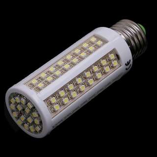 E27 5.5W 110V White 112 LED SMD Corn Light Bulb Lamp  