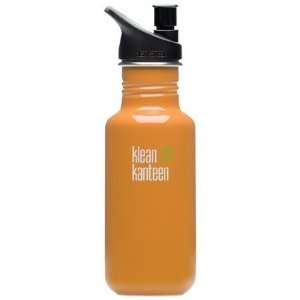  Klean Kanteen 609583 Orange 18 Oz Sport Cap Bottle 