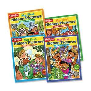    Highlights My First Hidden Pictures   4 book set Toys & Games