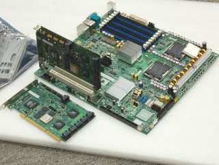 Intel S5000PSL Server Board w/CPU + 3ware 9550SX bundle  