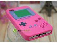 Nintendo Pink Silicone Case Game Boy For iPhone 4 4G  