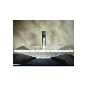   Travertine (24 x 13 x 4 1/2) Euro Vessel Sink