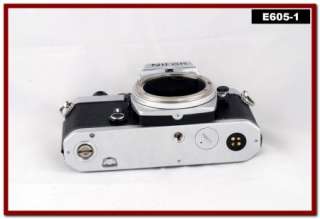 Nikon FE Chrome SLR manual focus film camera; new seals CLA warranty 