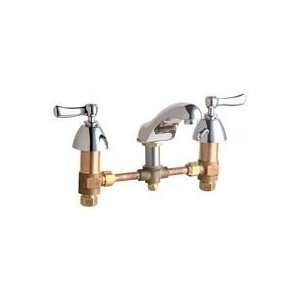  Chicago Faucets 404 VE2805CP Chrome Manual Deck Mounted 8 